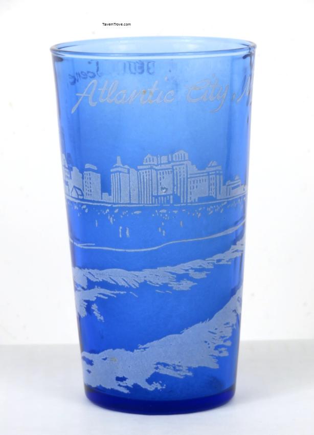 Beach Scene 5 inch ACL Glass Atlantic City New Jersey