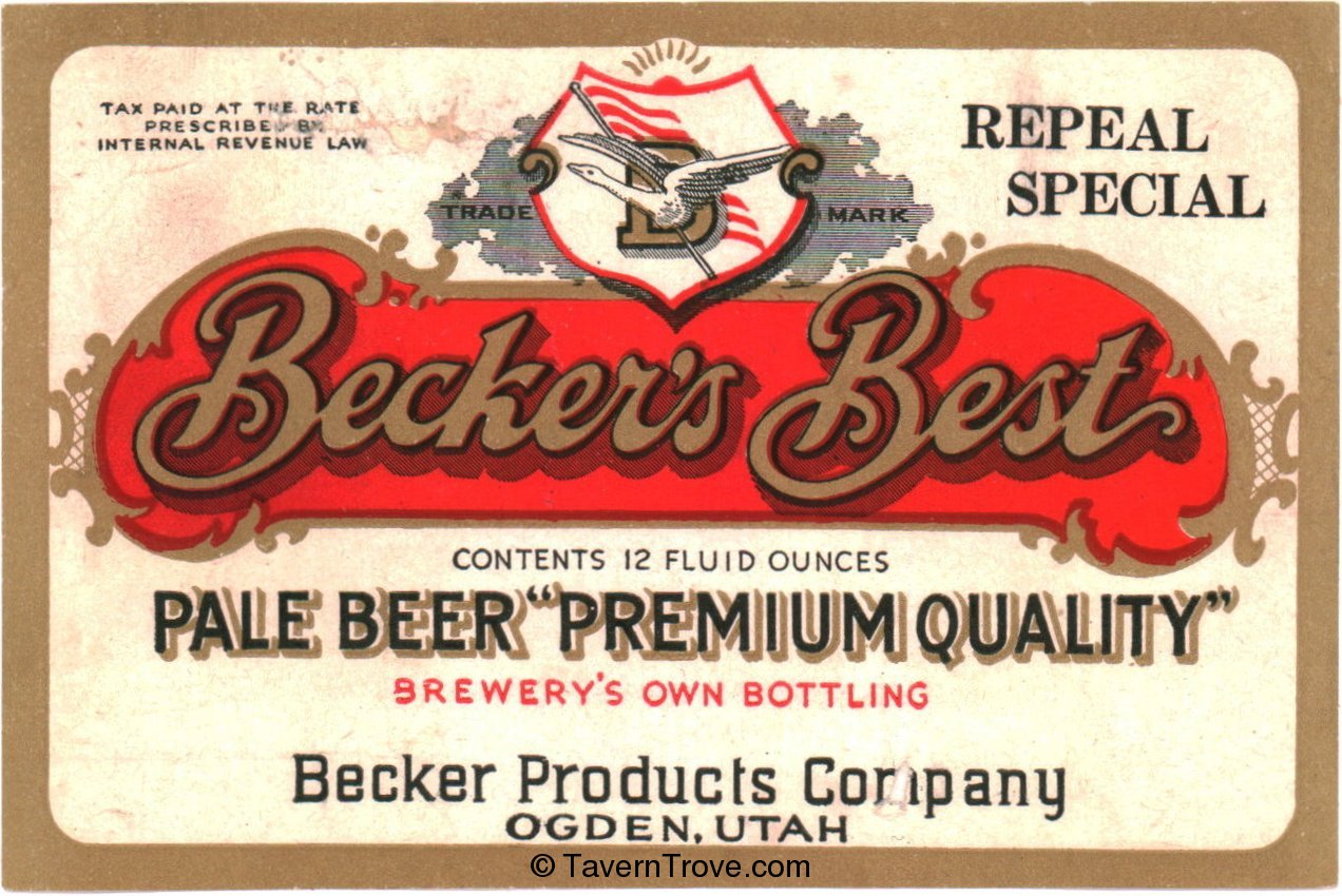 Becker's Best Beer