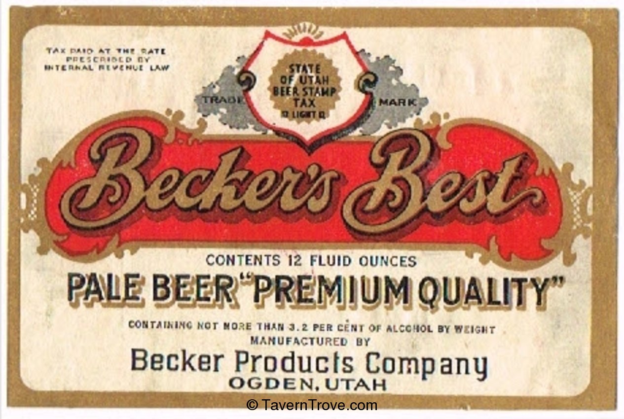 Becker's Best Beer