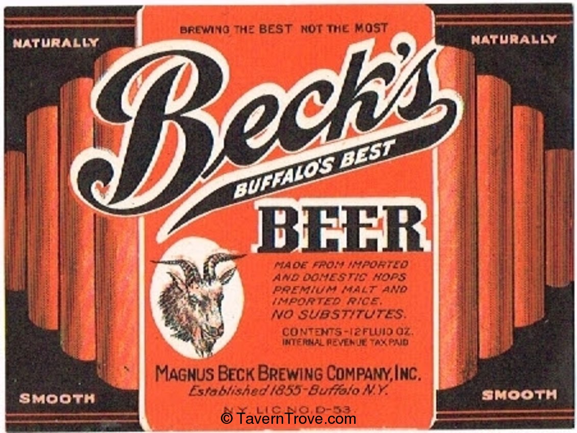 Beck's Bock Beer 