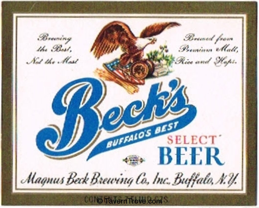 Beck's Select Beer