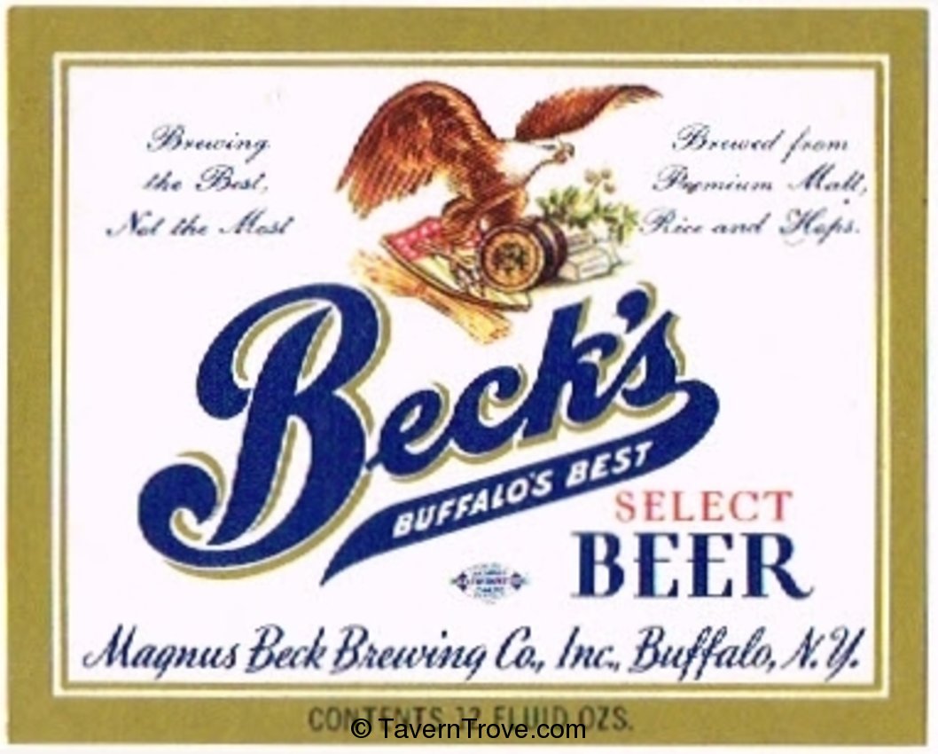 Beck's Select Beer