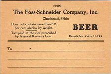 Beer Mailing Label