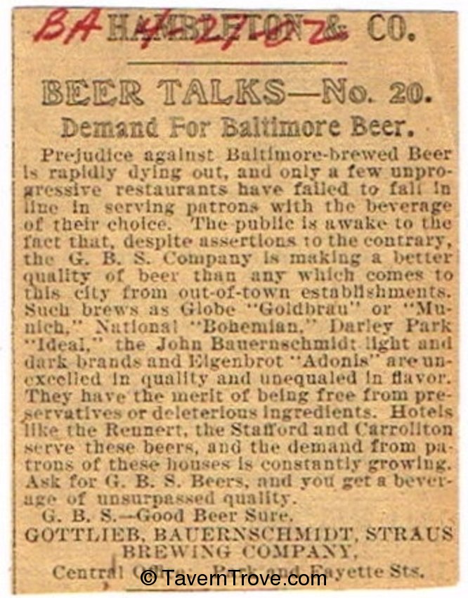 Beer Talks-No. 20