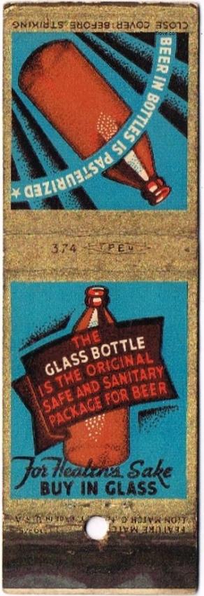 Beer in Bottles Is Pasteurized