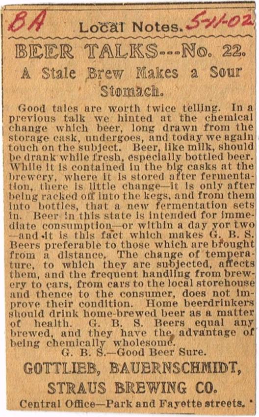 Beer Talks #22 A Stale Brew Makes A Sour Stomach