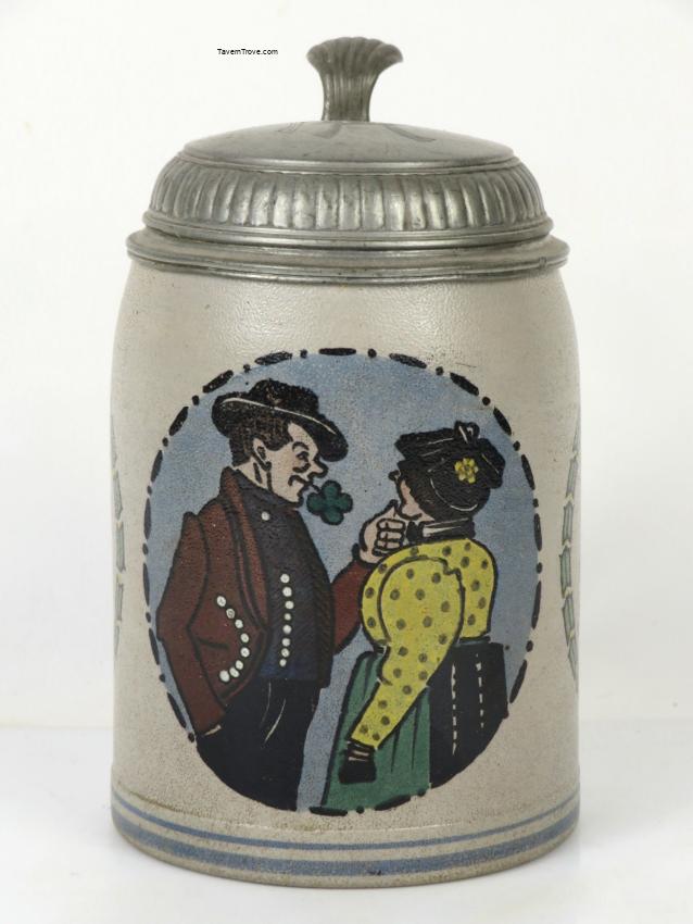 Beim Scherzen Und Mecken Lidded