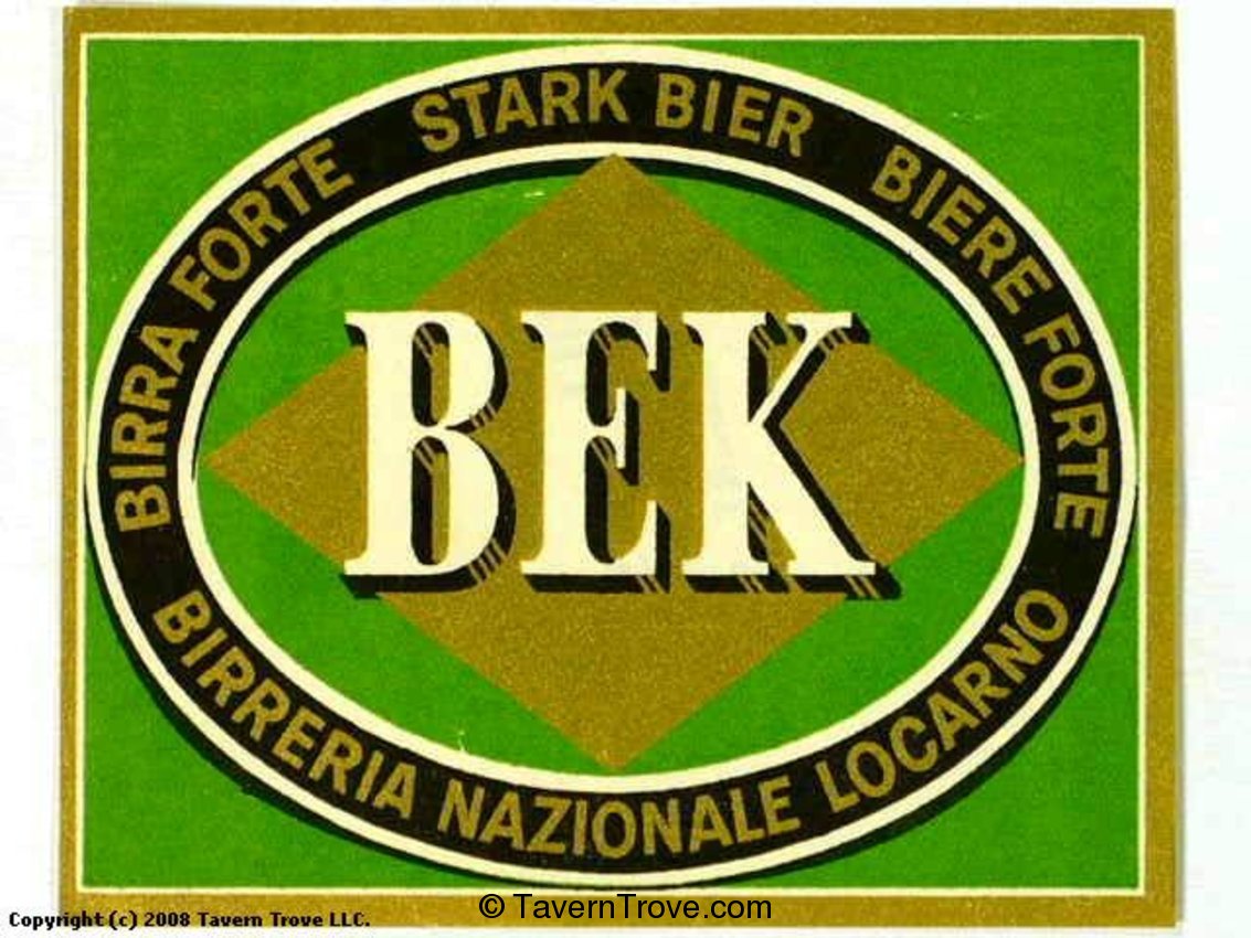 BEK Stark Bier