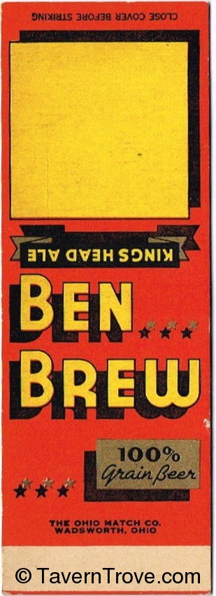 Ben Brew Beer/Kings Head Ale
