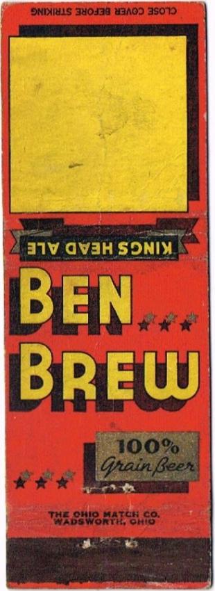 Ben Brew Beer/Kings Head Ale Dupe