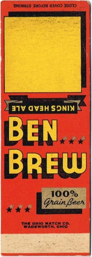 Ben Brew Beer/Kings Head Ale Dupe