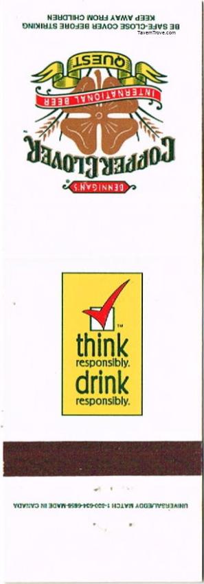 Bennigan's Copper Clover International Beer Quest