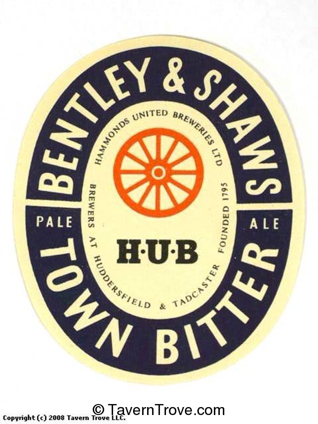 Bentley & Shaws Town Bitter Ale