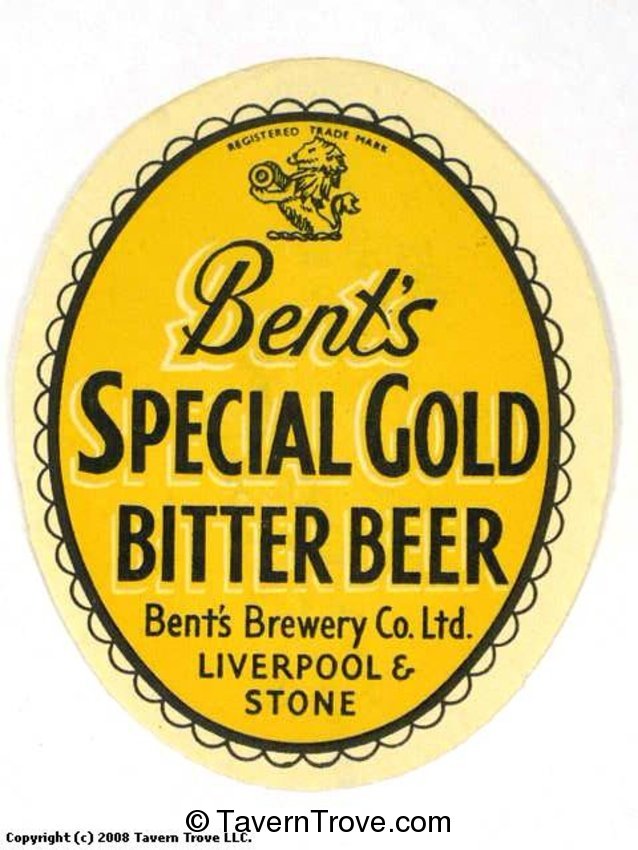 Bent's Special Gold Bitter Beer