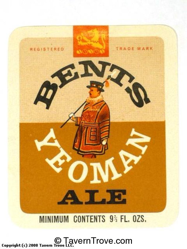 Bents Yeoman Ale