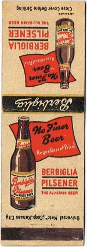 Berbiglia Pilsener Beer