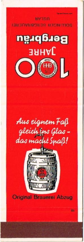 Bergbrau 100 Jahre Beer