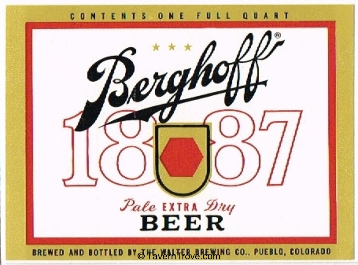 Berghoff Pale  Dry Beer