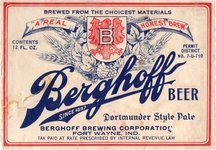 Berghoff Pale Dortmunder Beer 