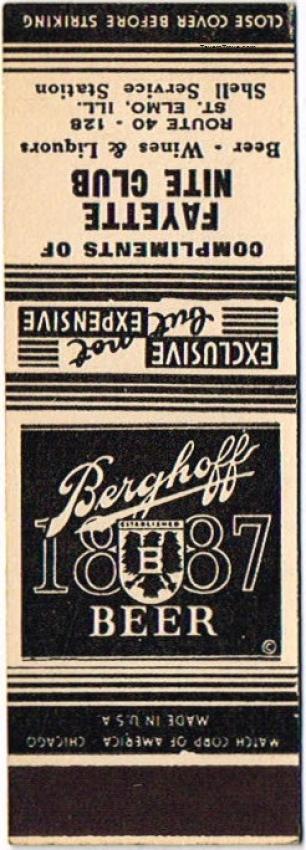 Berghoff 1887 Beer