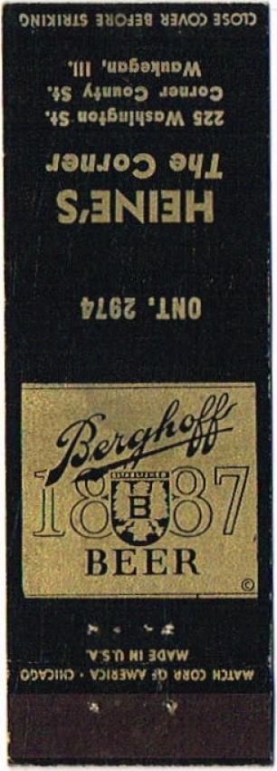 Berghoff 1887 Beer