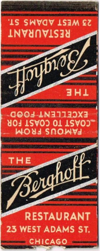 Berghoff Restaurant Dupe