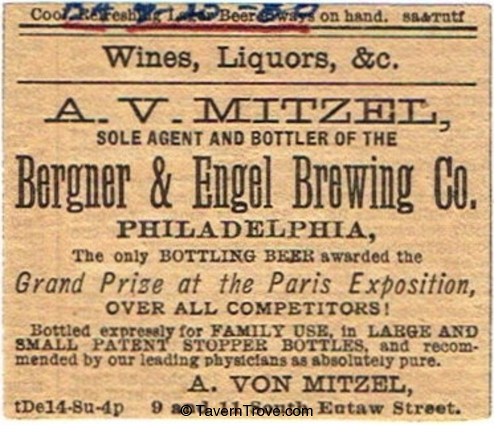 Bergner & Engel Beers