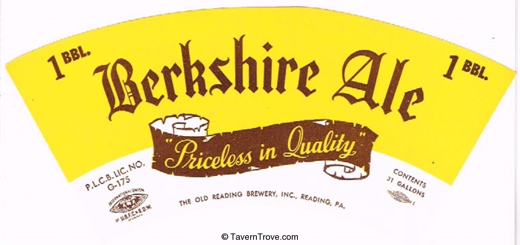 Berkshire  Ale