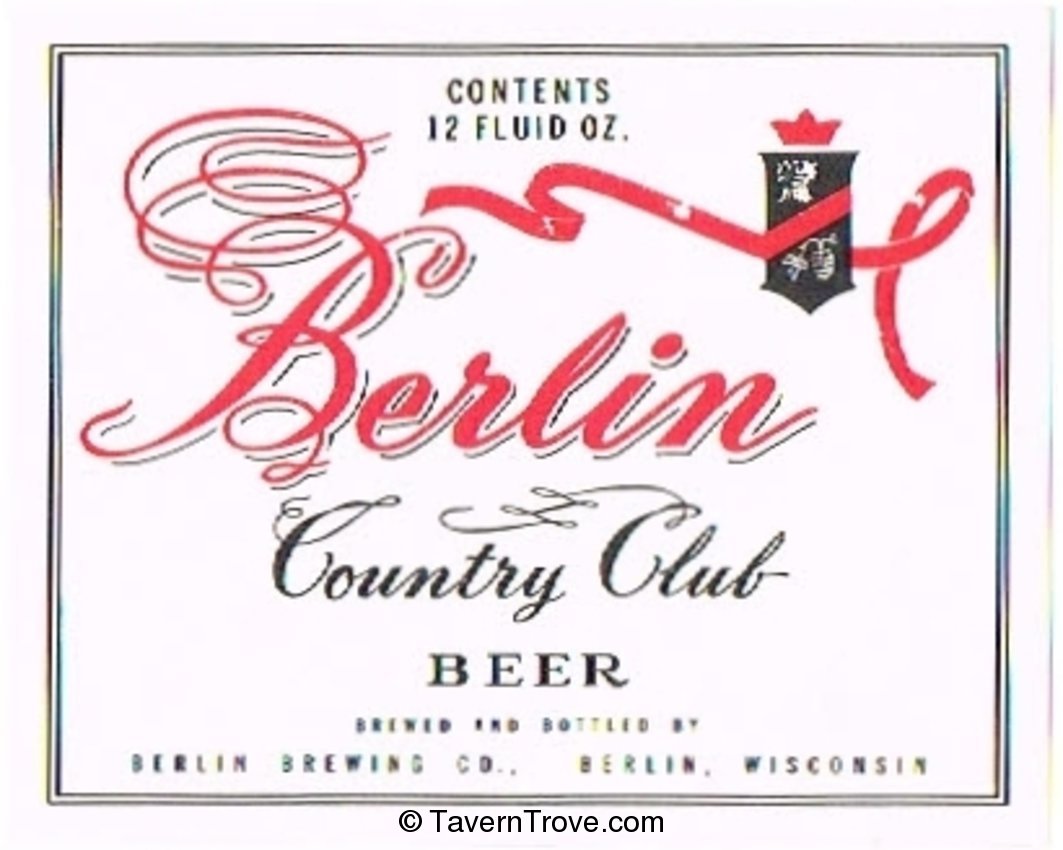 Berlin Country Club Beer