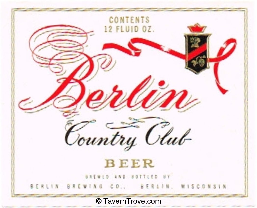 Berlin Country Club Beer