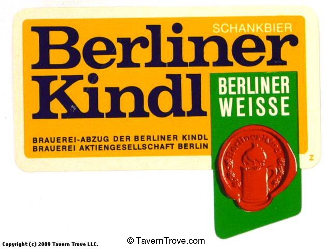 Berliner Kindl Berliner Weisse
