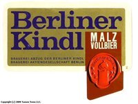 Berliner Kindl Malz Vollbier