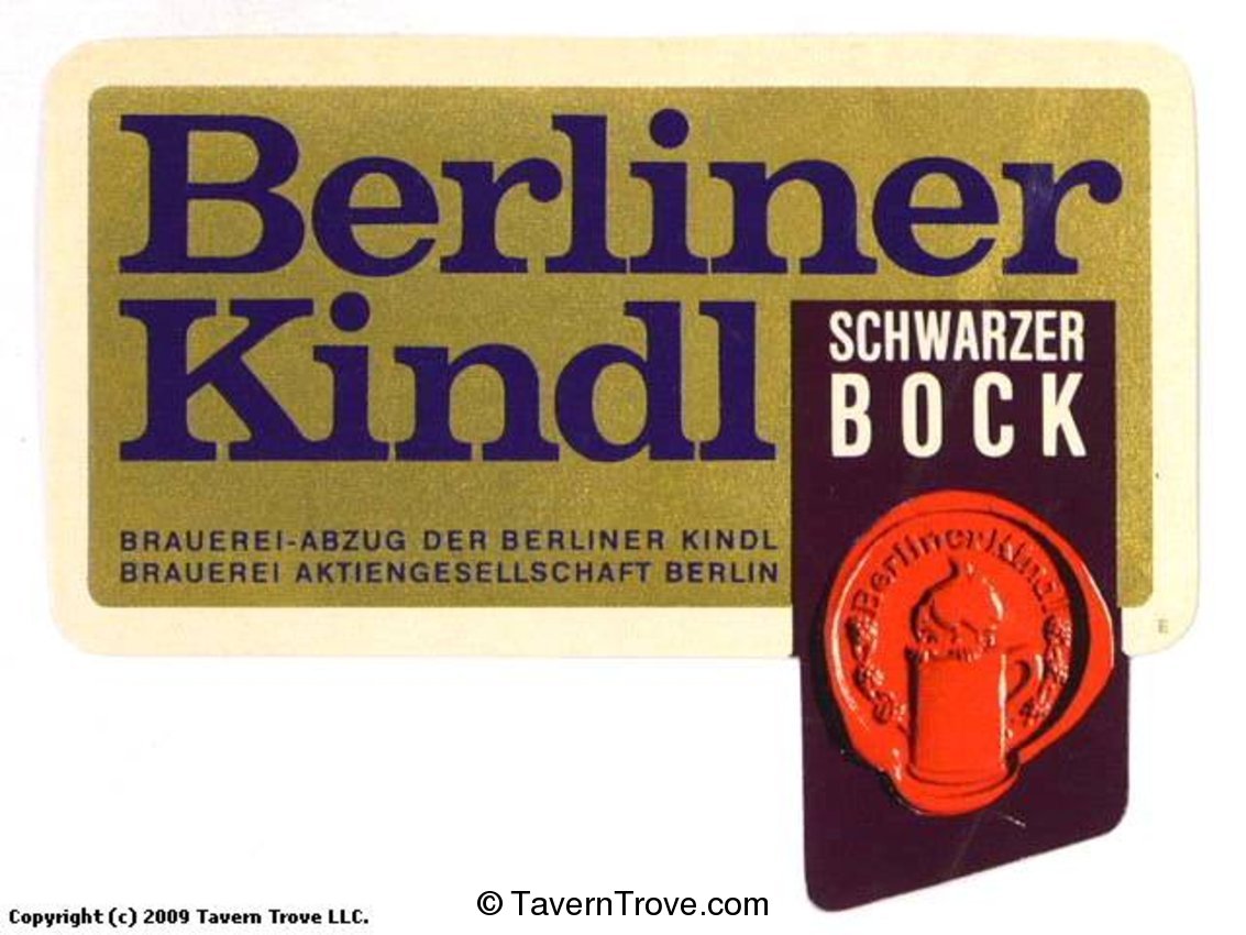 Berliner Kindl Schwarzer Bock