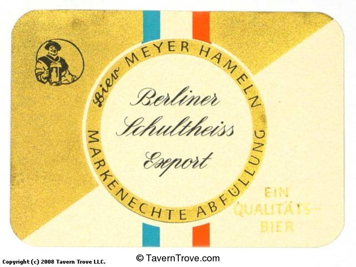 Berliner Schultheiss Export