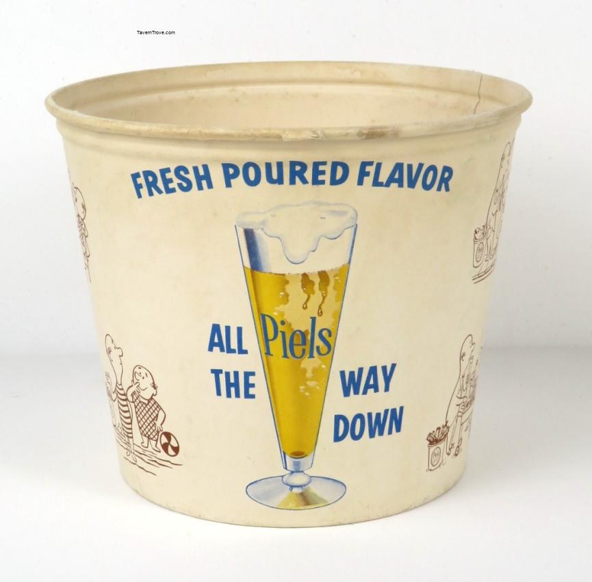 Bert & Harry Piel's Beer Wax Paper Ice Bucket