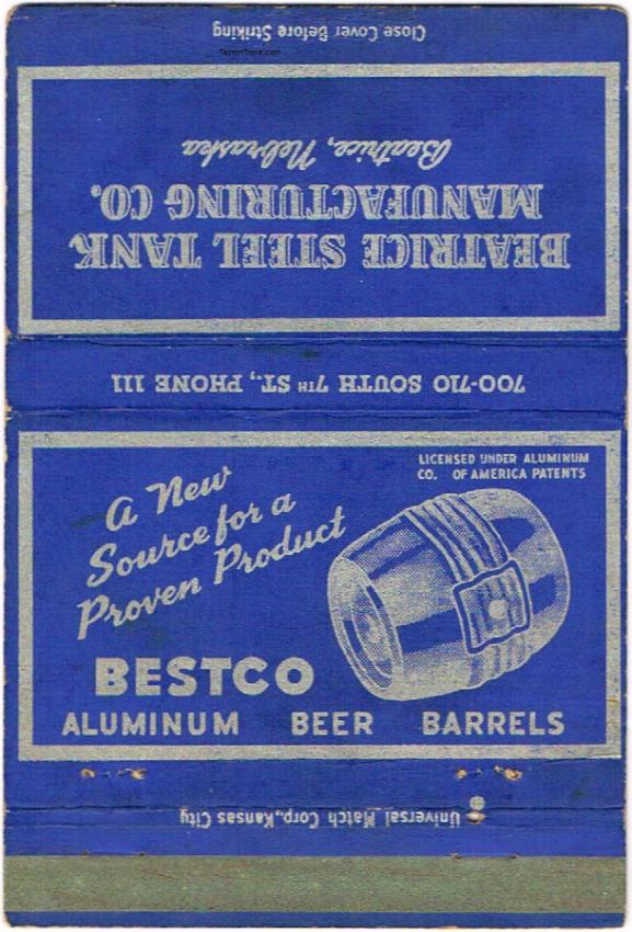 Bestco Aluminum Beer Barrels
