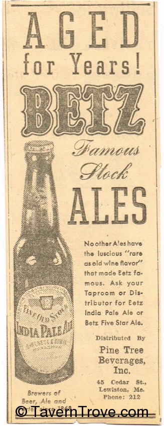 Betz Famous Stock Ales