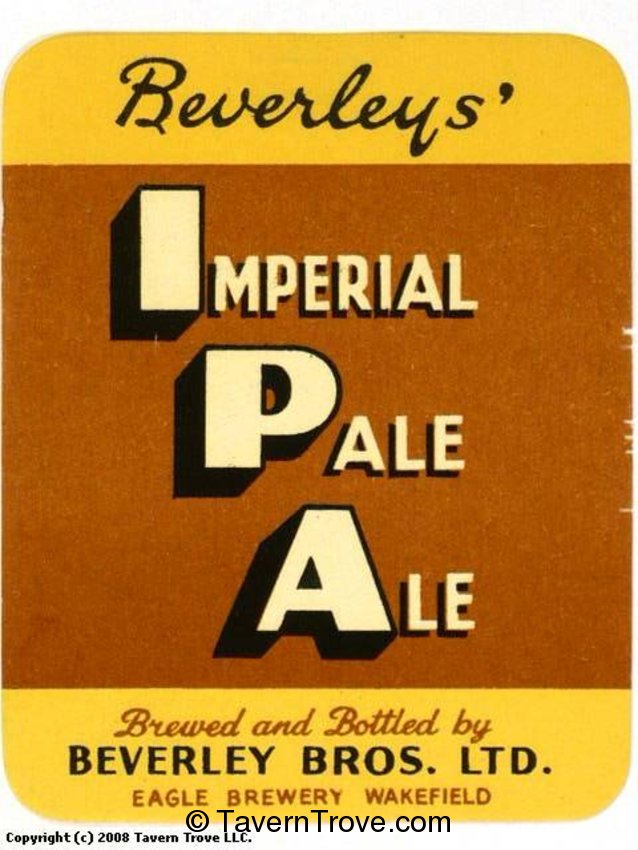 Beverley's Imperial Pale Ale