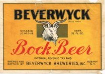 Beverwyck Bock Beer 