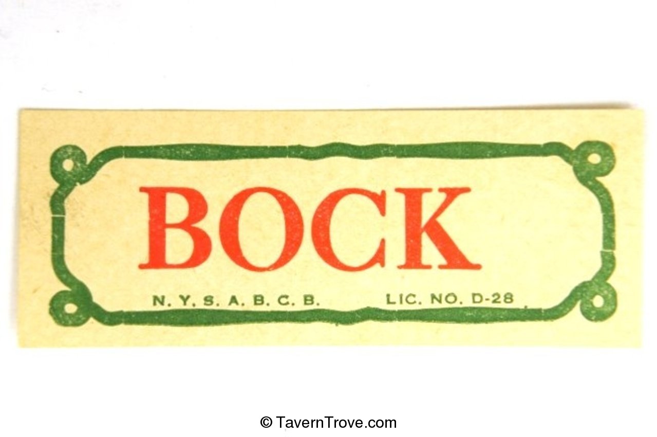 Beverwyck Bock Beer