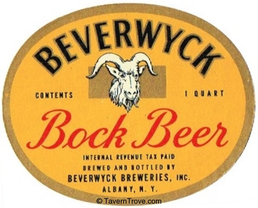 Beverwyck Bock Beer