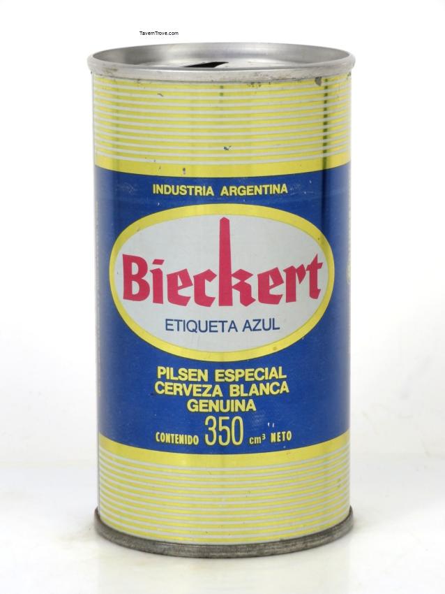 Bieckert Etiqueta Azul Cerveza