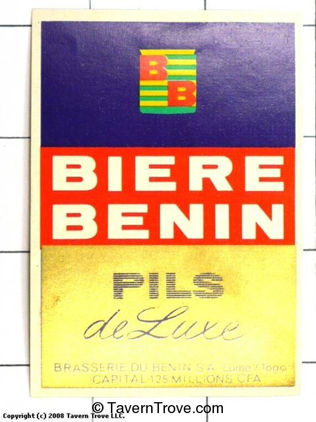 Biere Benin Pils de Luxe