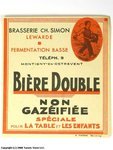 Bière Double Non Gazéifée