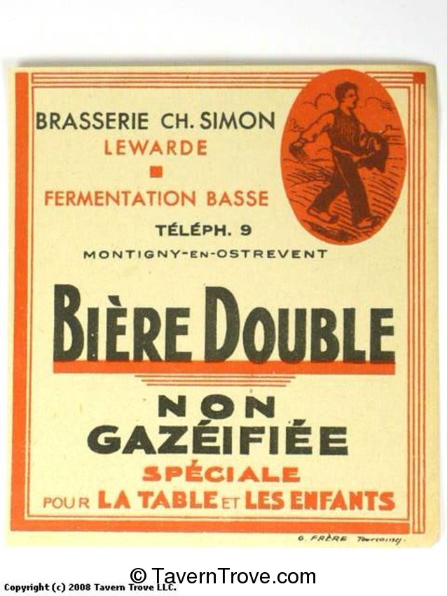 Bière Double Non Gazéifée