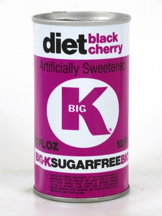 Big K Diet Black Cherry Soda Cincinnati Ohio