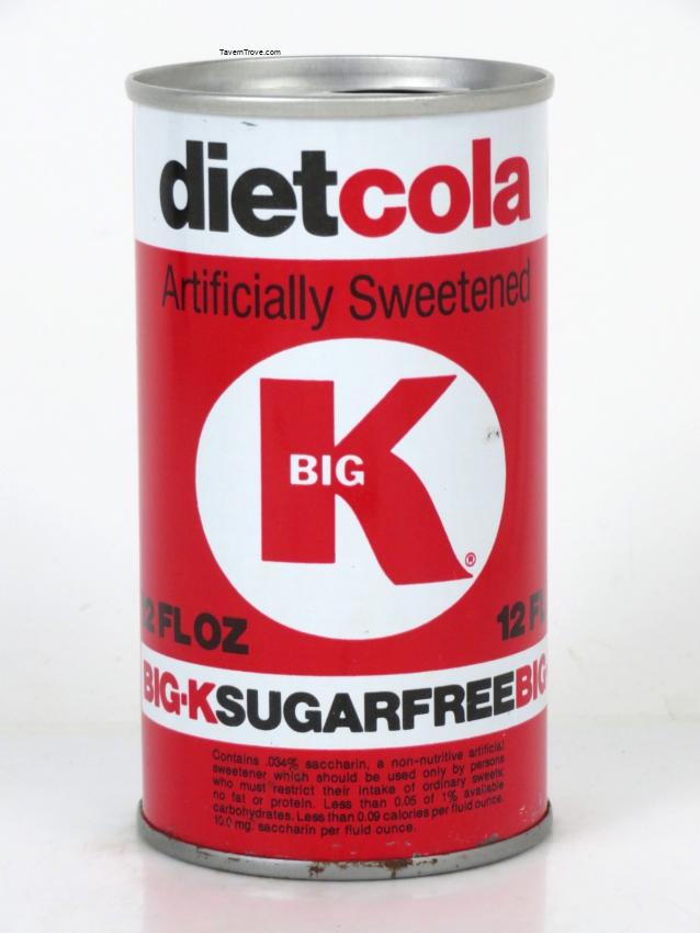 Big K Diet Cola Wide Seam Cincinnati Ohio