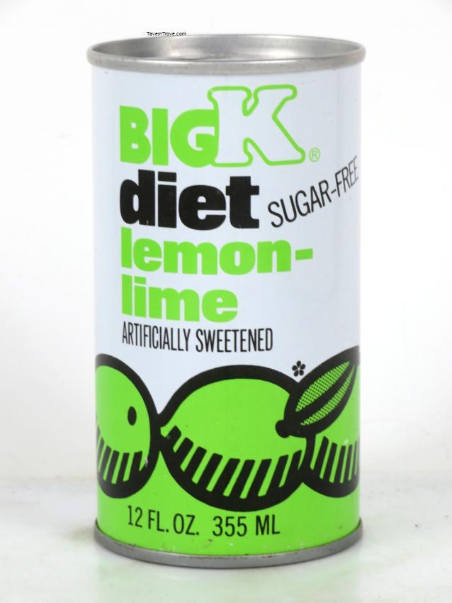 Big K Diet Lemon Lime Soda Cincinnati Ohio
