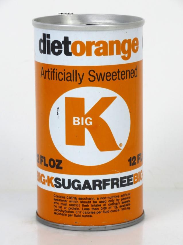 Big K Diet Orange Soda Wide Seam Cincinnati Ohio