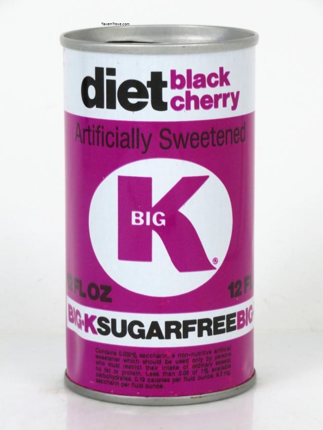 Big Kroeger K Diet Black Cherry Soda Cincinnati Ohio